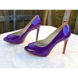 Coye Nokes New York sexy stiletto peep toe pumps